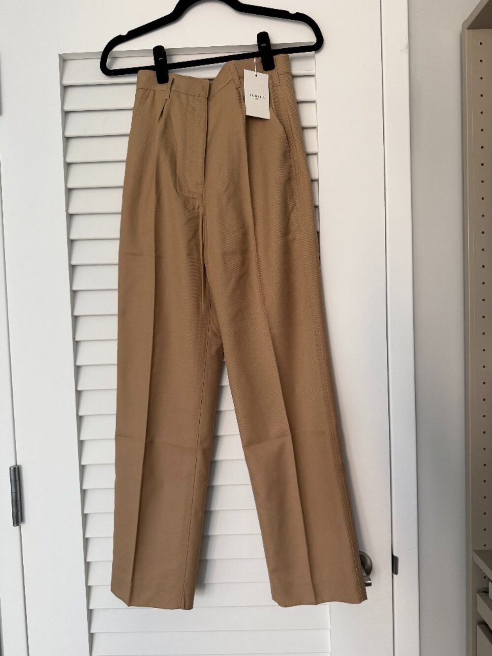 NWT Almina Concept High Waisted Straight Leg Trousers, SIze S